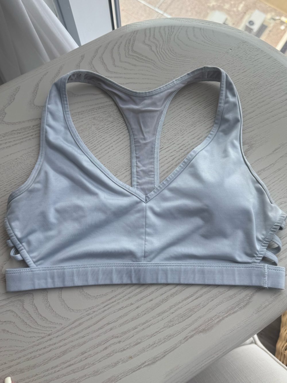 VS Sport: Grey Racerback Sports Bra
